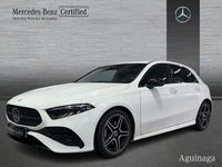 Usado Mercedes A180 AMG line 136 CV (100 kW) 2025 Blanco polar