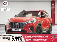 Usado Hyundai Tucson N Line 136 CV (100 kW) 2020 Rojo SUV