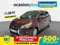 Usado Mitsubishi Space Star Motion 80 CV (58 kW) 2020 Rojo Utilitario