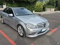 Usado Mercedes C250 Avantgarde 204 CV (150 kW) 2010 Blanco Berlina