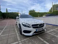 Usado Mercedes C250 AMG line 204 CV (150 kW) 2016 Blanco Coupe