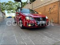 Usado VW Golf V GT 170 CV (125 kW) 2007 Rojo Berlina