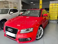 Usado Audi A5 S-Line 240 CV (176 kW) 2009 Rojo Coupe