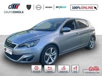 Usado Peugeot 308 Allure 120 CV (88 kW) 2016 Gris Berlina