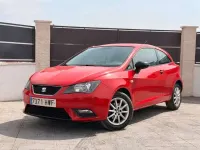 Usado Seat Ibiza I-Tech 86 CV (63 kW) 2014 Rojo Utilitario