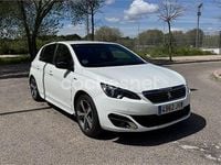 Usado Peugeot 308 GT-line 130 CV (95 kW) 2016 Blanco Berlina