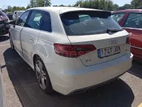 Usado Audi A3 S-Line 110 CV (80 kW) 2015 Blanco Berlina