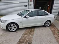 Usado Mercedes C200 Avantgarde 136 CV (100 kW) 2009 Blanco Berlina