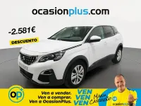 Usado Peugeot 3008 Active 130 CV (95 kW) 2019 Blanco SUV