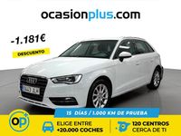 Usado Audi A3 Attraction 110 CV (80 kW) 2016 Blanco