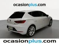 Usado Seat Leon FR 125 CV (91 kW) 2018 Blanco Utilitario