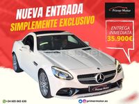 Usado Mercedes SLC200 184 CV (135 kW) 2019 Blanco Descapotable