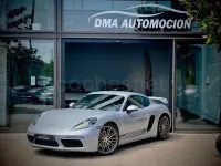 Usado Porsche 718 Cayman 300 CV (220 kW) 2017 Gris / plata Coupe