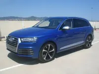 Usado Audi Q7 Advanced Plus 435 CV (319 kW) 2017 Azul SUV