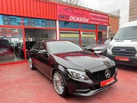 Usado Mercedes C180 120 CV (88 kW) 2015 Negro Berlina