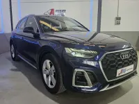 Usado Audi e-tron S-Line 162 CV (119 kW) 2021 Azul SUV