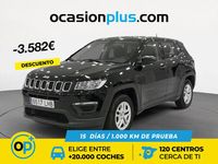 Usado Jeep Compass Sport 140 CV (102 kW) 2020 Negro SUV