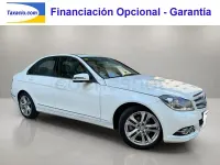 Usado Mercedes C200 Elegance 136 CV (100 kW) 2012 Blanco Berlina