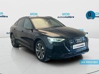 Usado Audi e-tron 300 kW (408 CV) 2020 Negro SUV