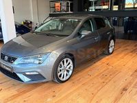 Usado Seat Leon FR 150 CV (110 kW) 2017 Gris / plata Berlina