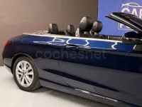 Usado Mercedes C220 194 CV (142 kW) 2019 Azul Descapotable