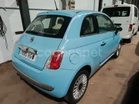 Usado Fiat 500 Lounge 85 CV (62 kW) 2011 Azul Berlina