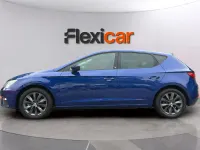 Usado Seat Leon Style 115 CV (84 kW) 2018 Azul Berlina