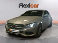 Usado Mercedes C220 AMG line 170 CV (125 kW) 2016 Gris Familiar