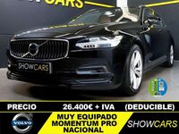 Usado Volvo V90 Momentum 197 CV (144 kW) 2021 Negro Familiar