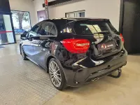 Usado Mercedes A180 AMG line 109 CV (80 kW) 2015 Negro Utilitario