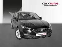 Usado Seat Leon Style 110 CV (80 kW) 2025 Negro Berlina