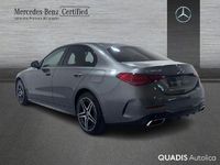 Usado Mercedes C300e AMG line 313 CV (230 kW) 2023 Gris selenita