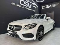 Usado Mercedes C220 194 CV (142 kW) 2018 Blanco Descapotable