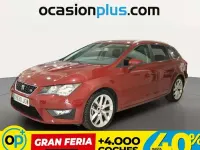 Usado Seat Leon ST FR 150 CV (110 kW) 2015 Rojo Familiar