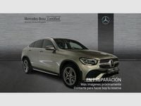 Usado Mercedes GLC300 AMG line 245 CV (180 kW) 2022 Mojave silver metallic paint Coupe