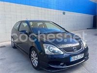 Usado Honda Civic Sport 110 CV (80 kW) 2004 Azul Berlina