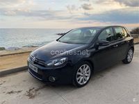 Usado VW Golf VII Sport 105 CV (77 kW) 2012 Negro Berlina