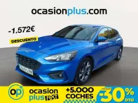 Begagnad Ford Focus ST-Line 125 HK (91 kW) 2021 Blå Halvkombi