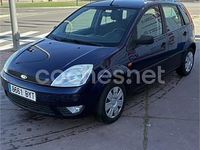 Usado Ford Fiesta Ambiente 68 CV (50 kW) 2002 Azul Utilitario