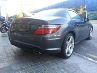 Usado Mercedes SLK250 AMG 204 CV (150 kW) 2012 Gris Descapotable