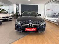 Usado Mercedes C220 170 CV (125 kW) 2017 Azul Berlina