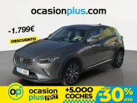 Usado Mazda CX-3 Luxury 120 CV (88 kW) 2018 Gris SUV