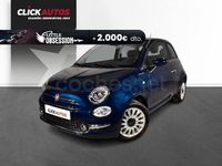 Usado Fiat 500 Dolcevita 70 CV (51 kW) 2023 Azul Berlina