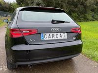 Usado Audi A3 Attraction 110 CV (80 kW) 2015 Negro Berlina