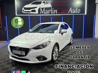 Usado Mazda 3 Luxury 150 CV (110 kW) 2014 Blanco Berlina