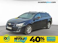 Usado Chevrolet Cruze LTZ 163 CV (119 kW) 2013 Negro Familiar