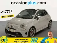 Usado Abarth 595C Turismo 165 CV (121 kW) 2021 Gris Descapotable