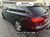 Brugt Audi A6 S-Line 245 HK (180 kW) 2014 Sort Stationcar