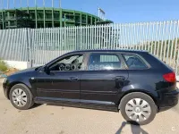 Käytetty Audi A3 Ambition 105 HP (77 kW) 2006 Musta Viistoperä