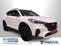 Usado Hyundai Tucson N Line 136 CV (100 kW) 2019 Blanco SUV